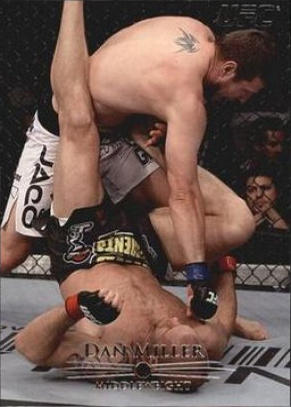 Dan Miller 2011 Topps UFC Title Shot Base #104 Gold