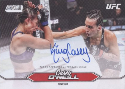 Casey O'Neill 2025 Topps Stadium Club UFC Base Autographs #BCA-COL Green