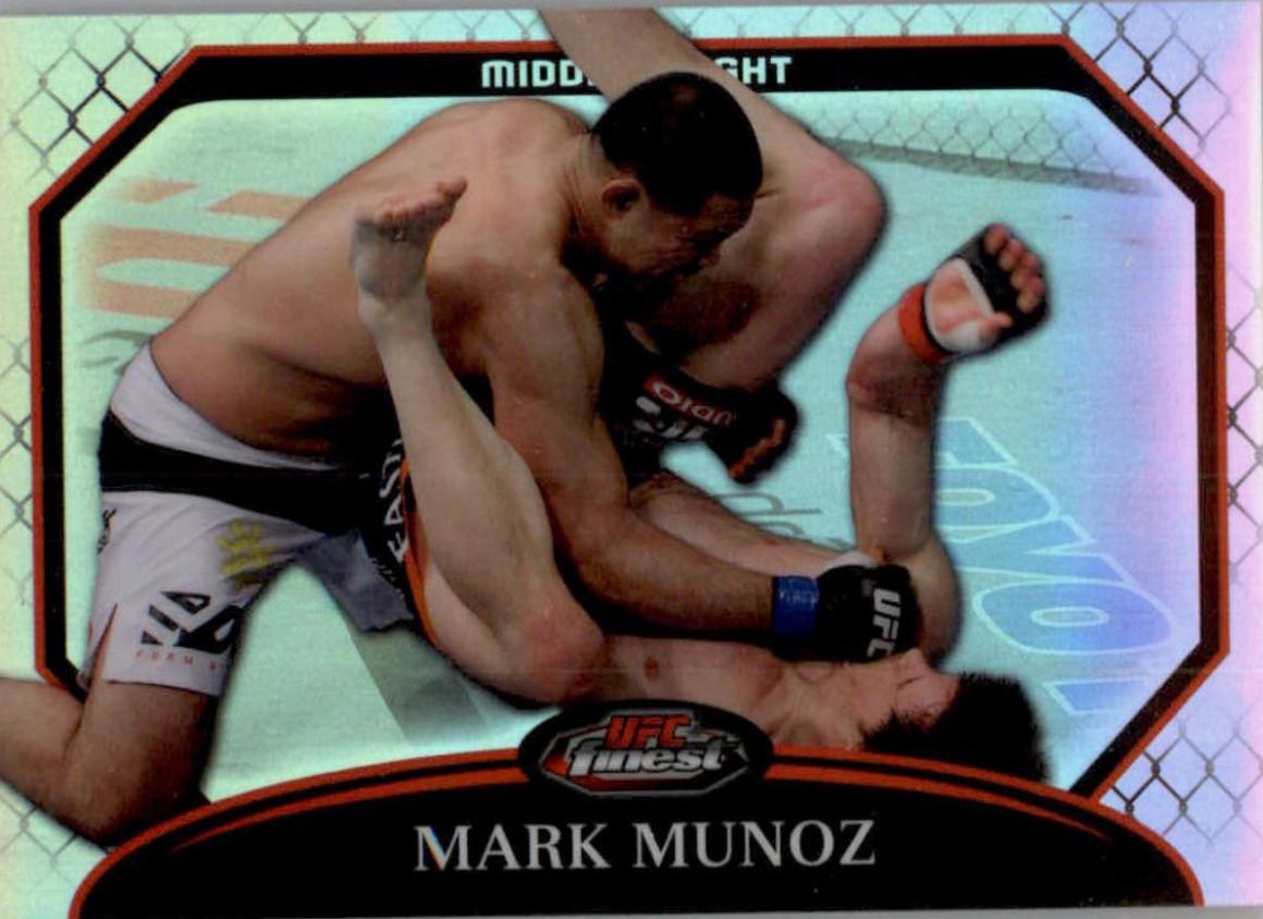 Mark Muñoz 2011 Topps Finest UFC Base #63 Refractor