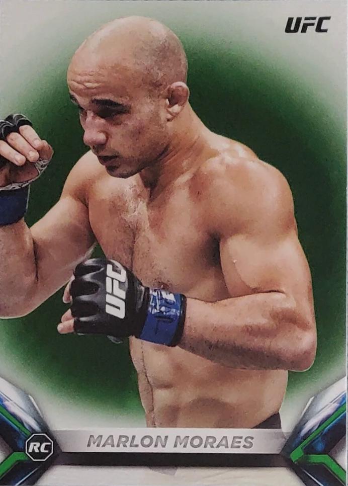 Marlon Moraes 2018 Topps UFC Knockout Base #20 Green