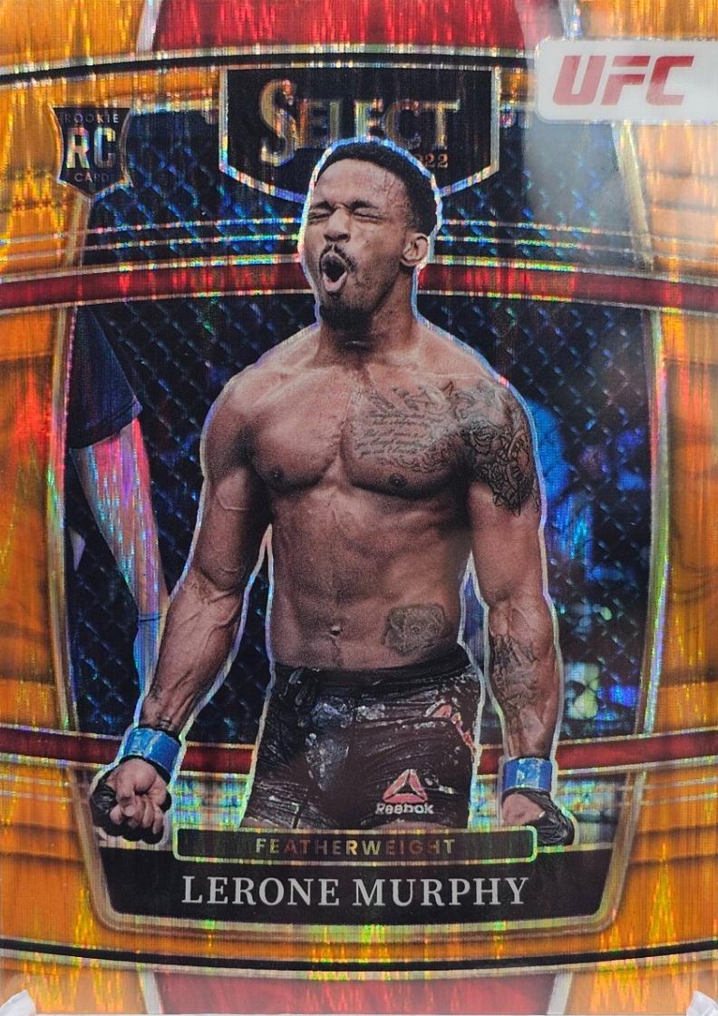 Lerone Murphy 2022 Panini Select UFC Concourse #33 Orange Flash