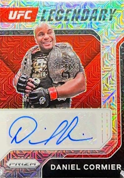 Daniel Cormier 2022 Panini Prizm UFC Legendary Signatures #18 Mojo