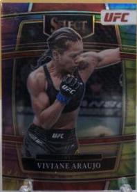 Viviane Araujo 2022 Panini Select UFC Concourse #60 Tie Dye