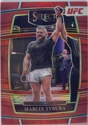 Marcin Tybura 2022 Panini Select UFC Concourse #89 Red
