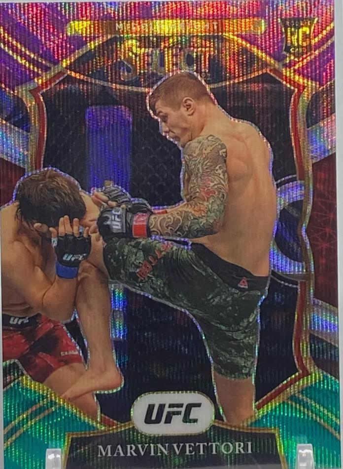 Marvin Vettori 2021 Panini Select UFC Concourse #87 Tri Color