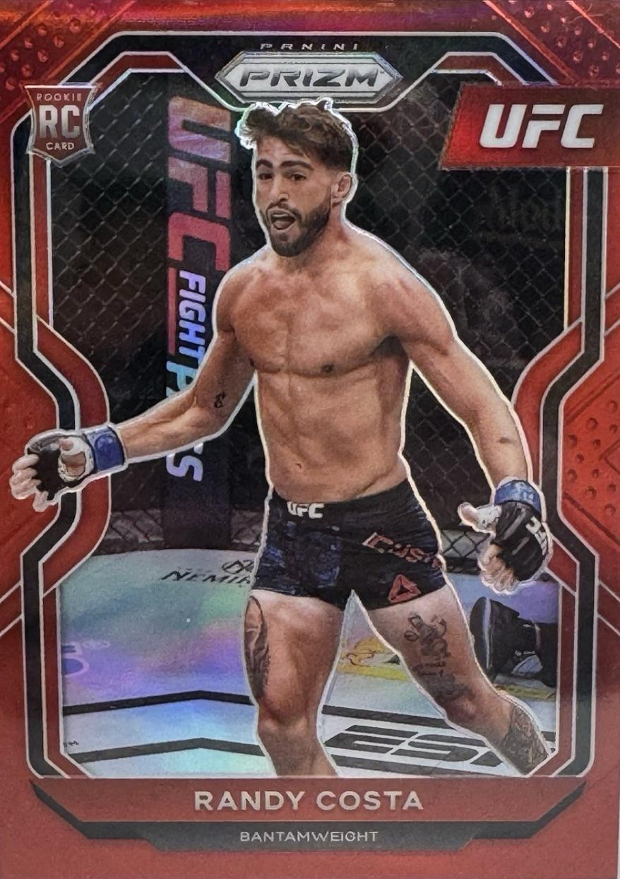 Randy Costa 2021 Panini Prizm UFC Base #89 Red