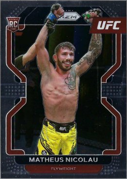 Matheus Nicolau 2022 Panini Prizm UFC Base #168 Lucky Envelopes