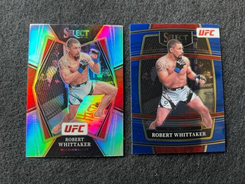 Robert Whittaker 2022 Panini Select UFC Premier Level #123 Silver