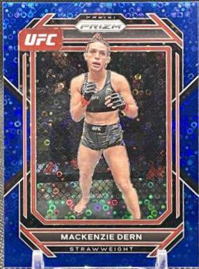 Mackenzie Dern 2023 Panini Prizm Under Card UFC Base #180 Blue