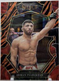 Arman Tsarukyan 2023 Panini Select UFC Premier Level #188 Blue