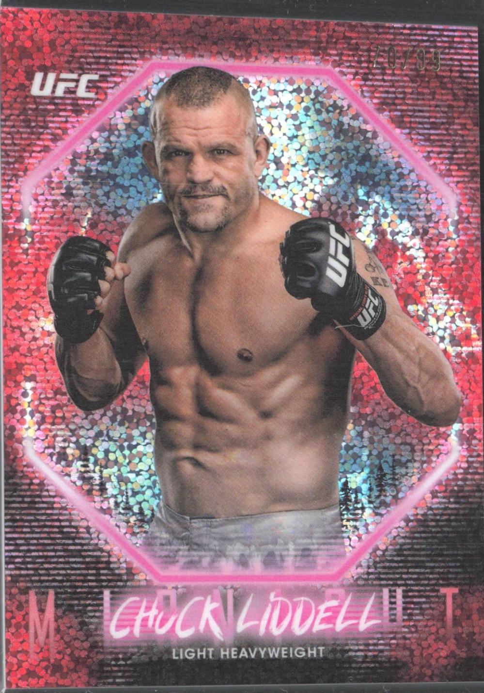 Chuck Liddell 2025 Topps Midnight UFC Base #97 Twilight