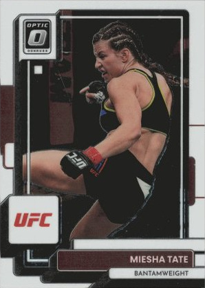 Miesha Tate 2023 Panini Donruss Optic UFC Base #36 Lucky Envelopes