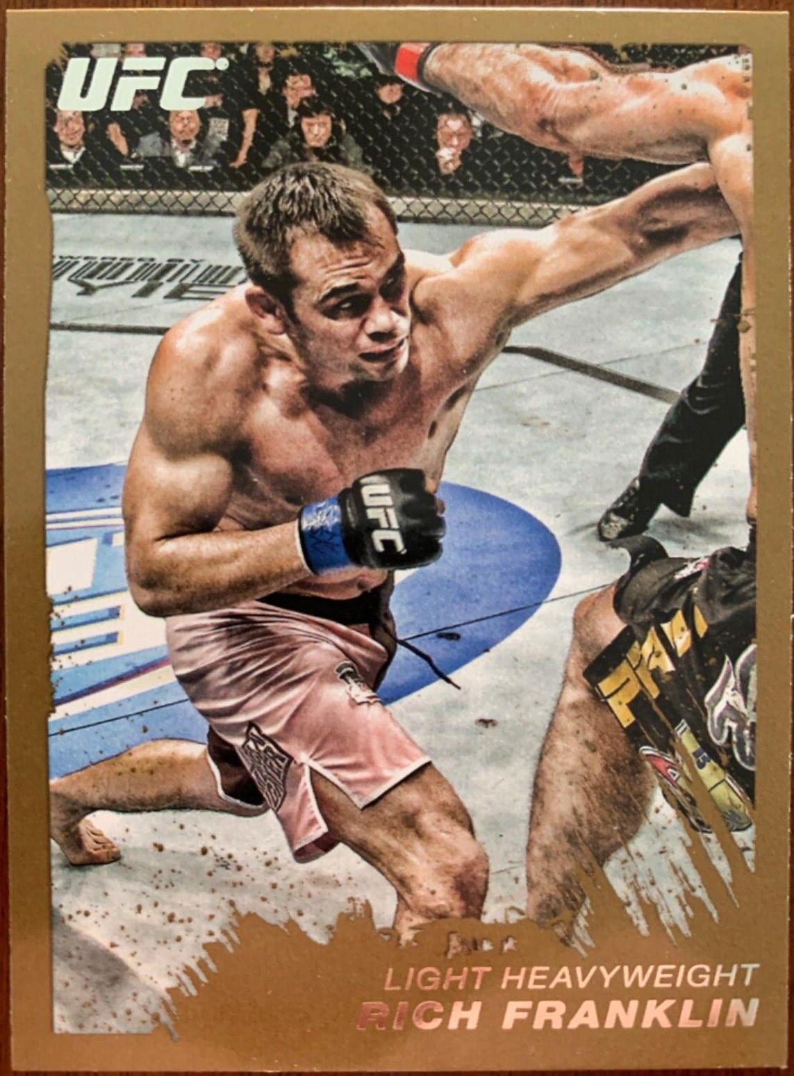 Rich Franklin 2011 Topps UFC Moment of Truth Base #83 Gold