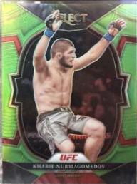 Khabib Nurmagomedov 2023 Panini Select UFC Concourse #97 Neon Green