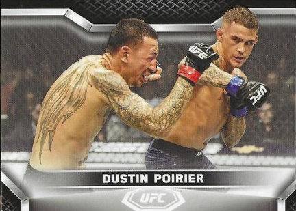 Dustin Poirier 2020 Topps UFC Knockout Base #42 Gold