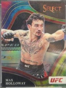 Max Holloway 2022 Panini Select UFC Octagonside #269 Black