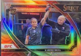 Karine Silva 2023 Panini Select UFC Mezzanine #306 Silver