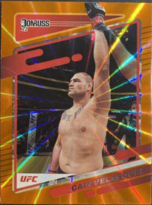 Cain Velasquez 2022 Panini Donruss UFC Base #125 Orange