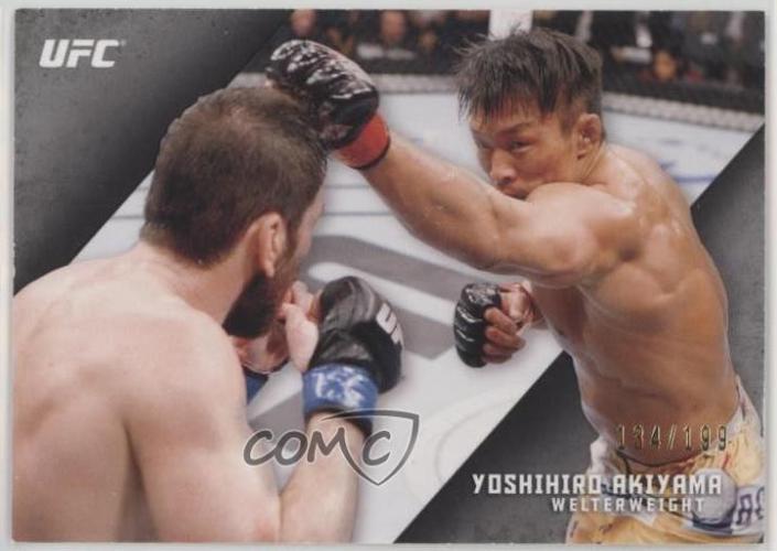 Yoshihiro Akiyama 2015 Topps UFC Knockout Base #21 Silver