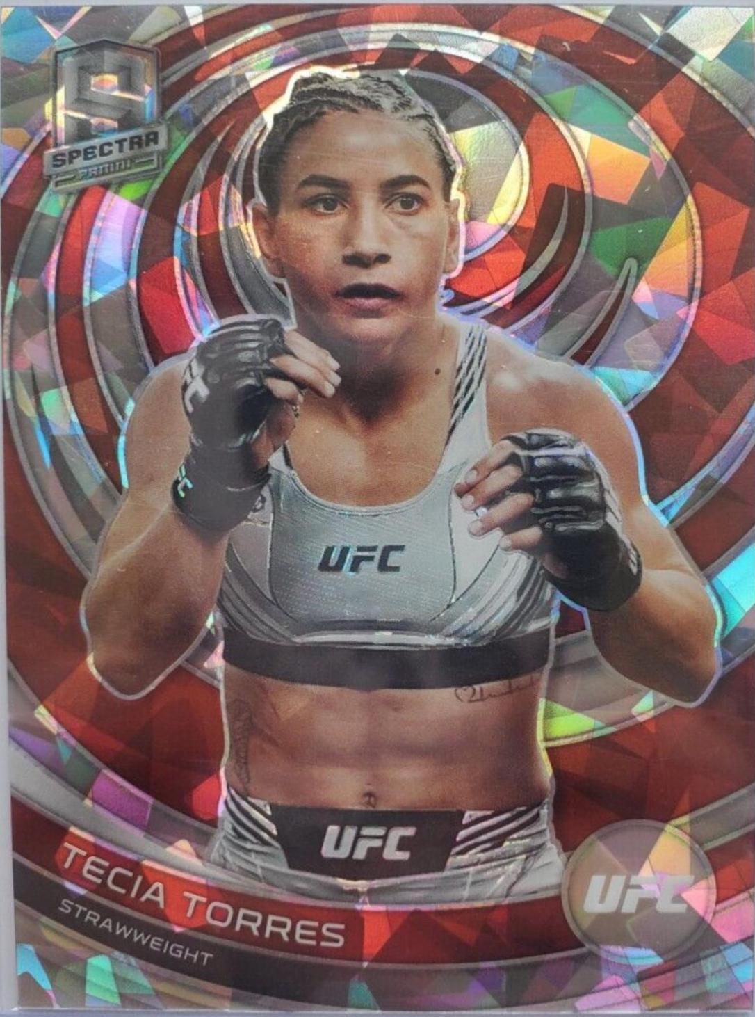 Tecia Pennington 2023 Panini Chronicles UFC Base Spectra #389 Silver