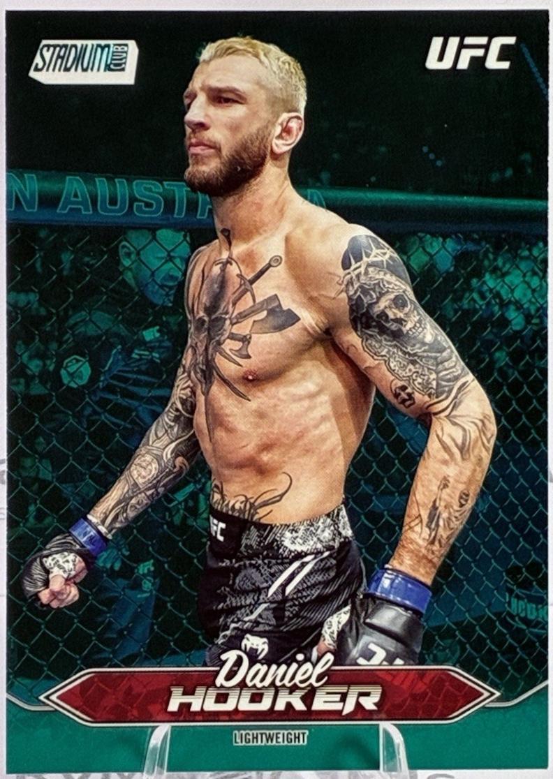 Dan Hooker 2025 Topps Stadium Club UFC Base #184 Teal