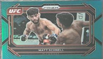 Matt Schnell 2023 Panini Prizm UFC Base #57 Teal