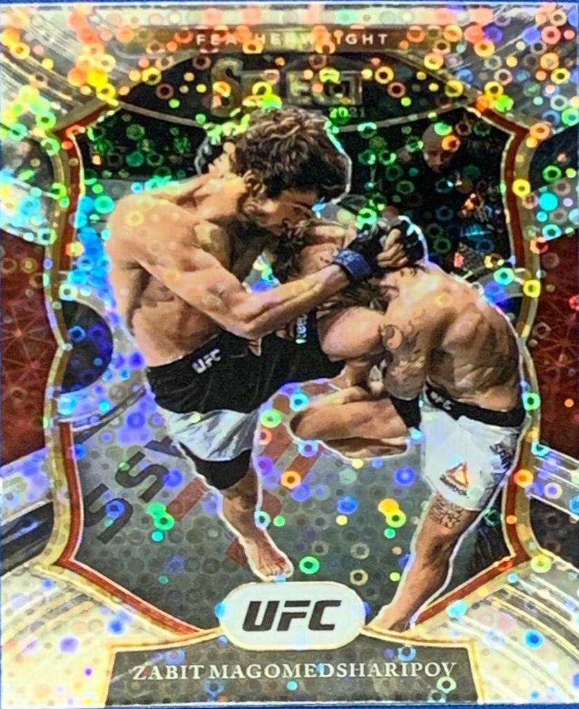 Zabit Magomedsharipov 2021 Panini Select UFC Octagonside #271 Disco