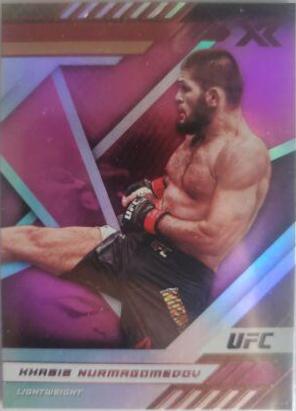 Khabib Nurmagomedov 2021 Panini Chronicles UFC Base XR #190 Pink