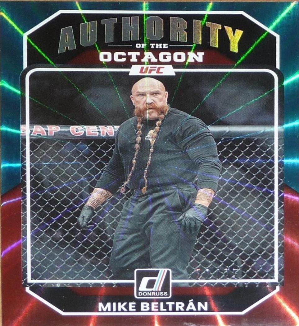 Mike Beltran 2023 Panini Donruss UFC Base #221 Teal Laser