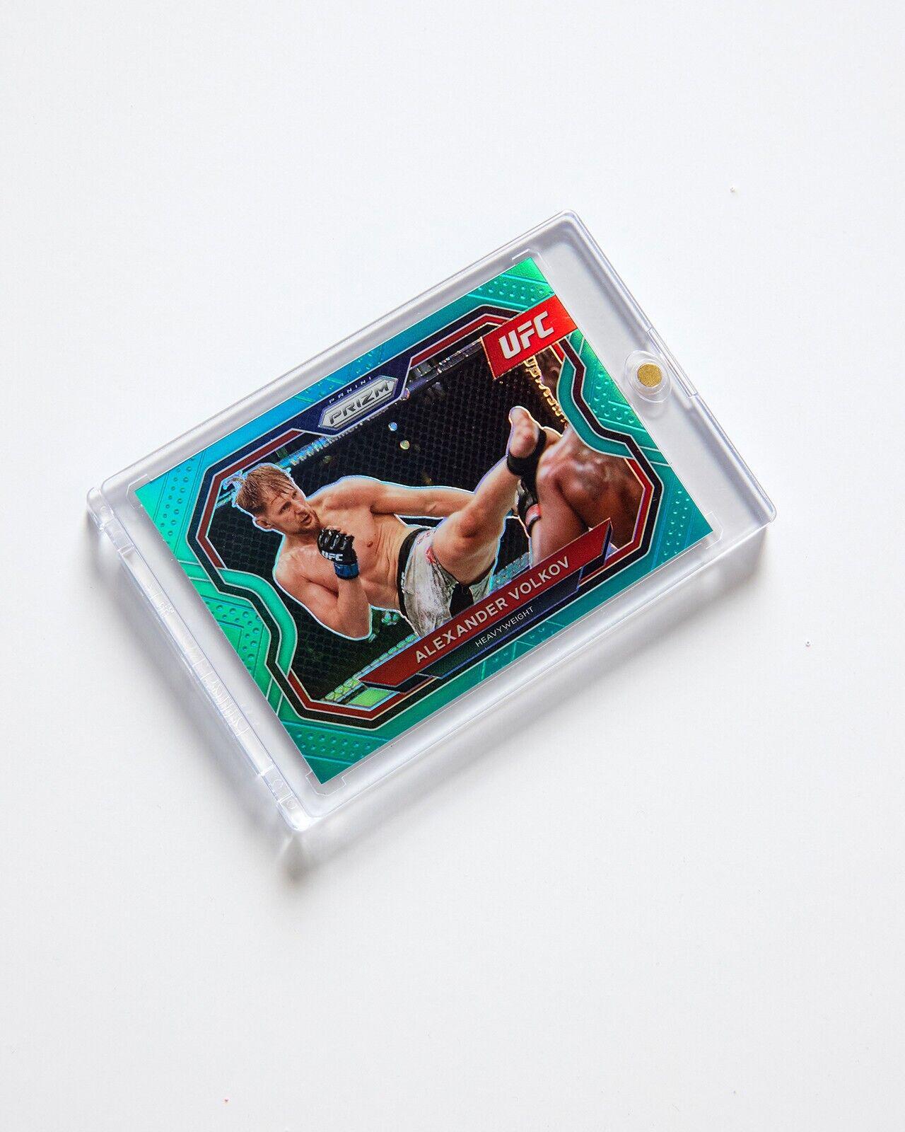 Alexander Volkov 2021 Panini Prizm UFC Base #132 Teal