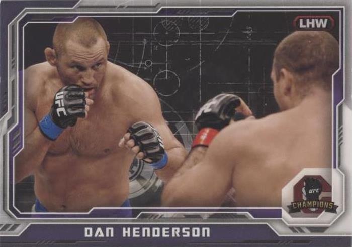 Derek Brunson 2015 Topps UFC Chronicles Base #177 Gold