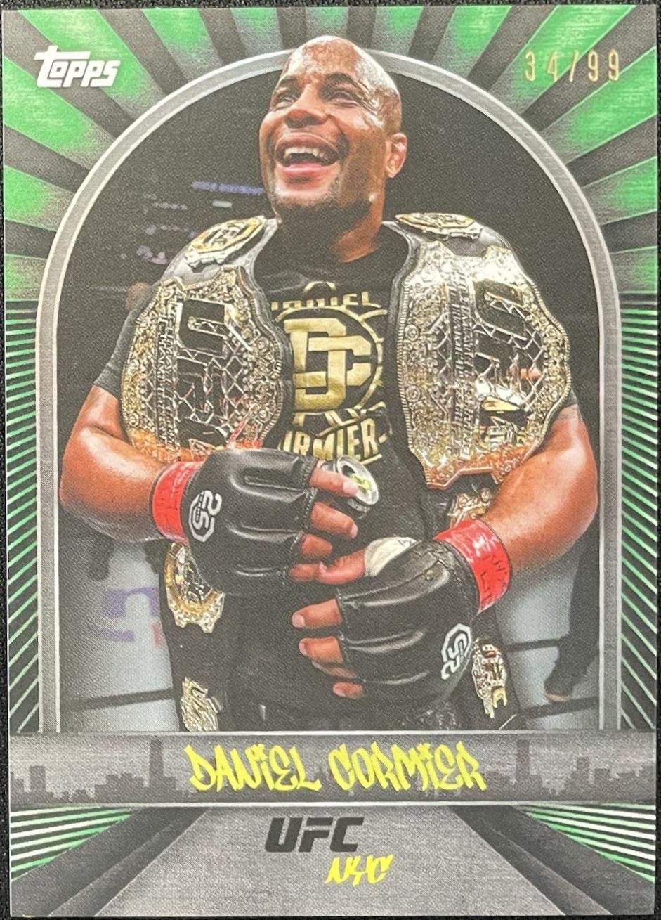 Daniel Cormier 2024 Topps UFC NYC Base #19 Green