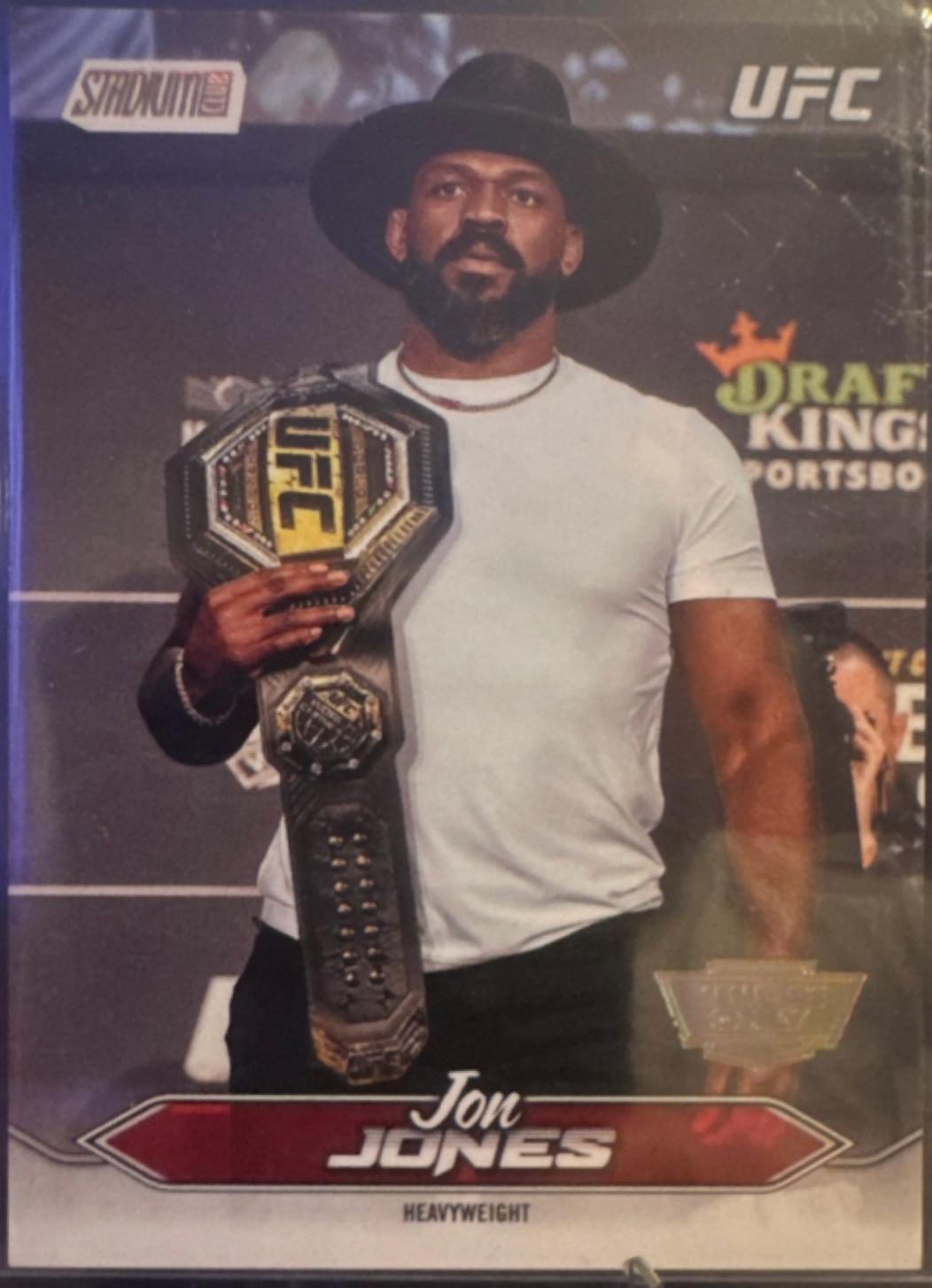Jon Jones 2025 Topps Stadium Club UFC Base #100 Members Only