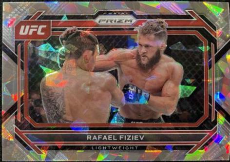 Rafael Fiziev 2023 Panini Prizm UFC Base #1 Ice