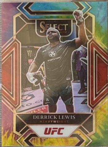 Derrick Lewis 2022 Panini Select UFC Mezzanine #377 Tie Dye