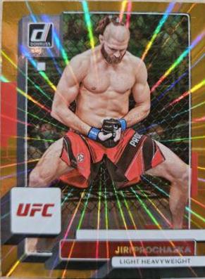 Jiri Prochazka 2023 Panini Donruss UFC Base #14 Orange Laser