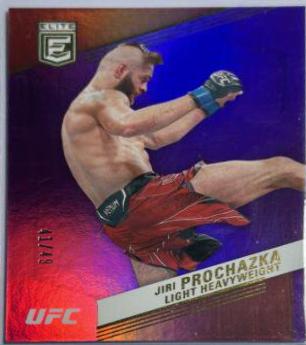 Jiri Prochazka 2023 Panini Chronicles UFC Base Elite #255 Purple
