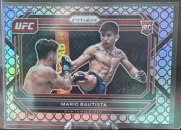 Mario Bautista 2023 Panini Prizm UFC Base #17 Octagon