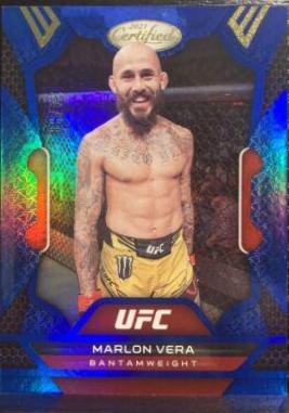 Marlon Vera 2023 Panini Chronicles UFC Base Certified #226 Blue