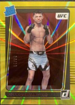 Billy Quarantillo 2022 Panini Donruss UFC Base #201 Gold