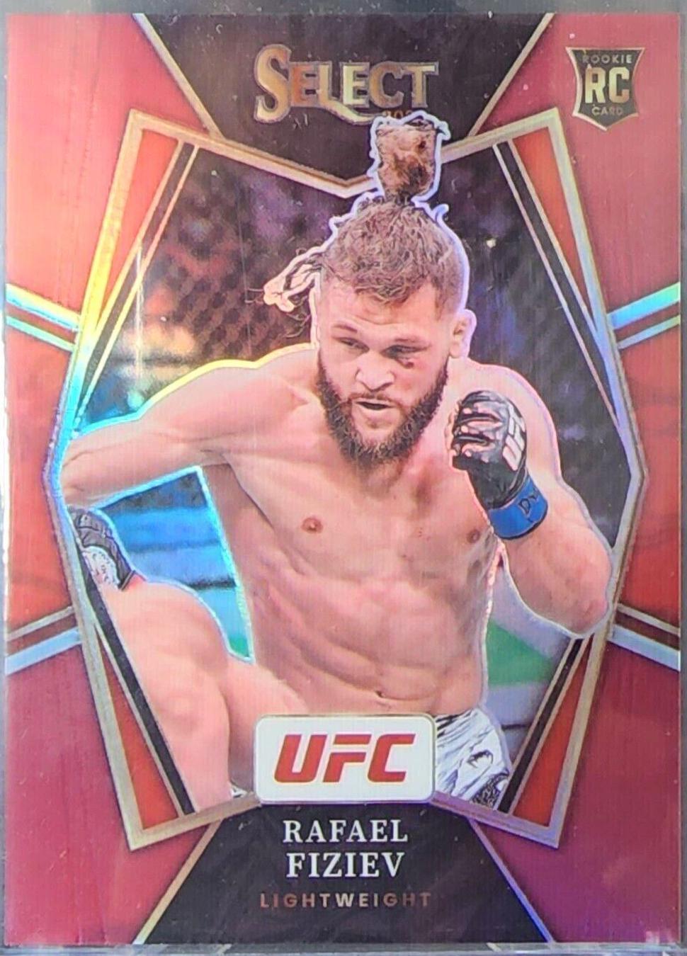 Rafael Fiziev 2022 Panini Select UFC Premier Level #147 Maroon