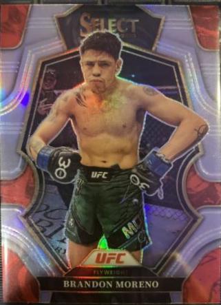 Brandon Moreno 2023 Panini Select UFC Premier Level #130 Silver
