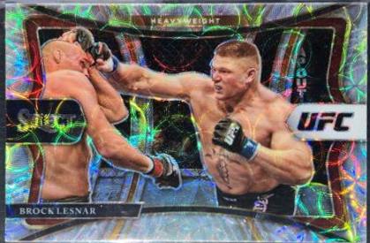 Brock Lesnar 2021 Panini Select UFC Premier Level #175 Scope