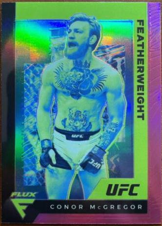 Conor McGregor 2021 Panini Chronicles UFC Base Flux #255 Pink