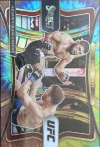 Khabib Nurmagomedov 2021 Panini Select UFC Premier Level #161 Tie Dye