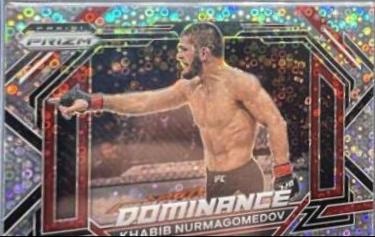 Khabib Nurmagomedov 2023 Panini Prizm UFC Dominance #18 Silver