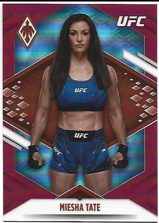 Miesha Tate 2022 Panini Chronicles UFC Base Phoenix #312 Red