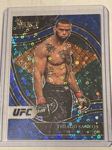 Thiago Santos 2021 Panini Select UFC Octagonside #257 Blue Disco