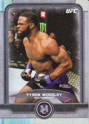 Tyron Woodley 2019 Topps UFC Museum Collection Base #9 Copper