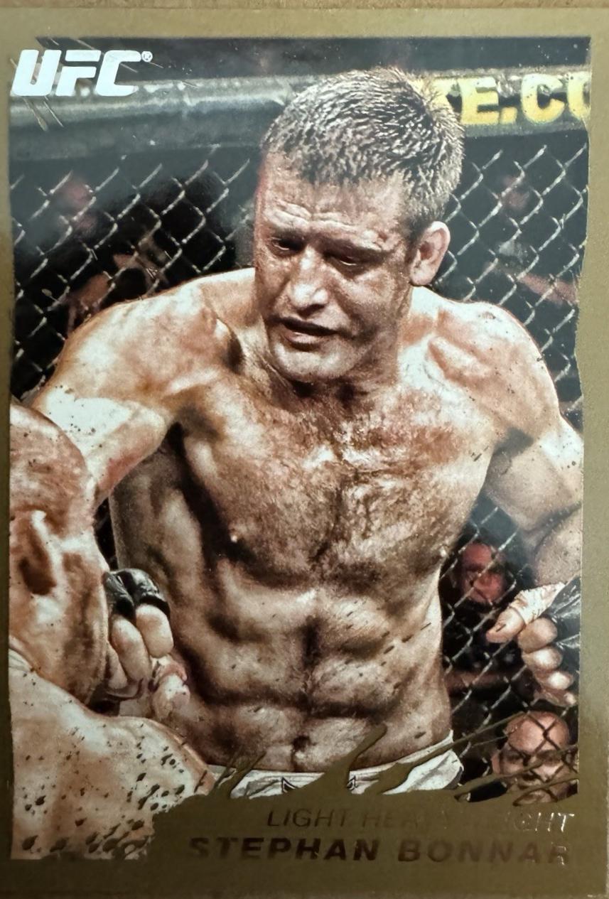 Stephan Bonnar 2011 Topps UFC Moment of Truth Base #103 Gold